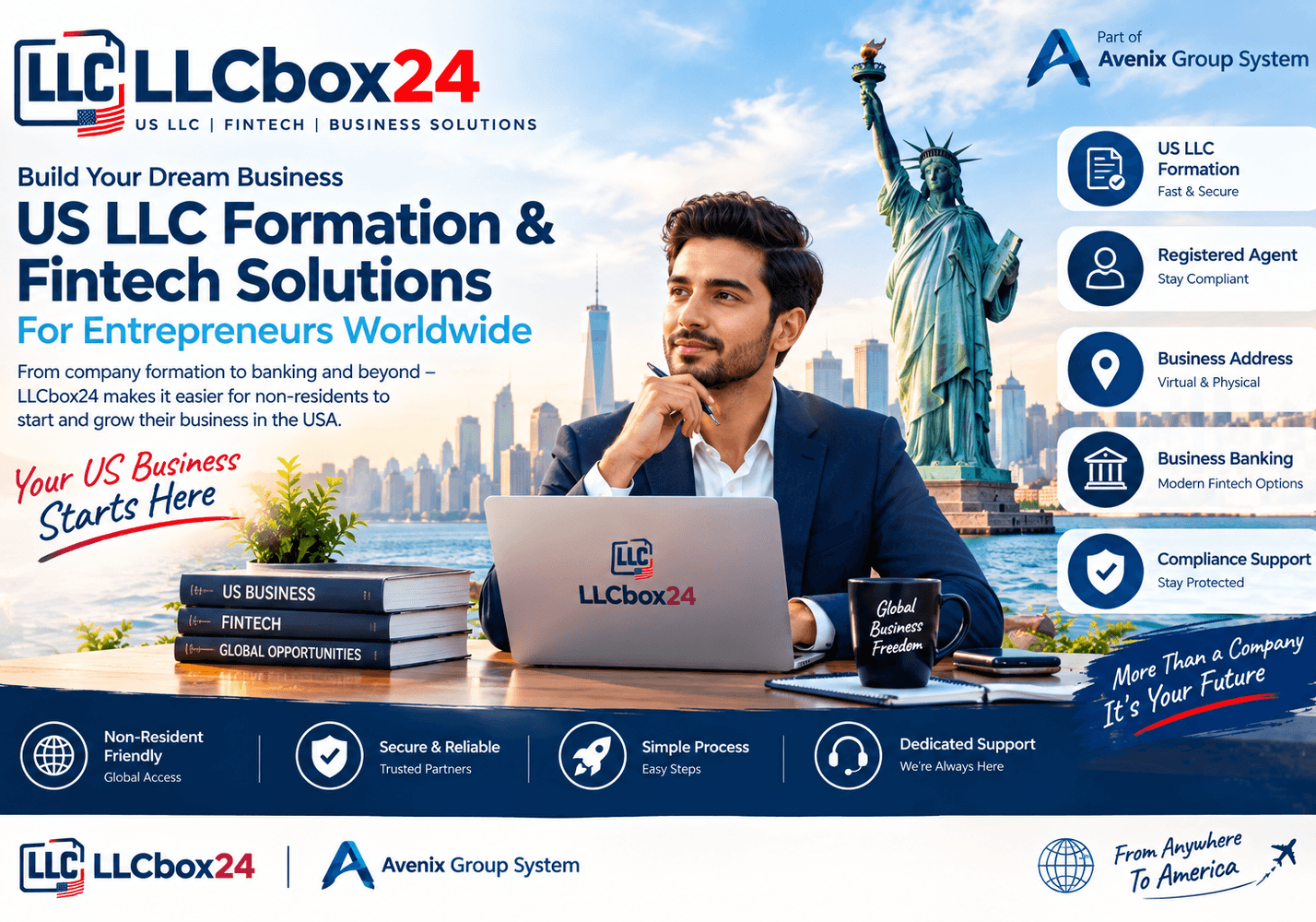LLCbox24: US LLC Formation & Fintech Solutions for Entrepreneurs