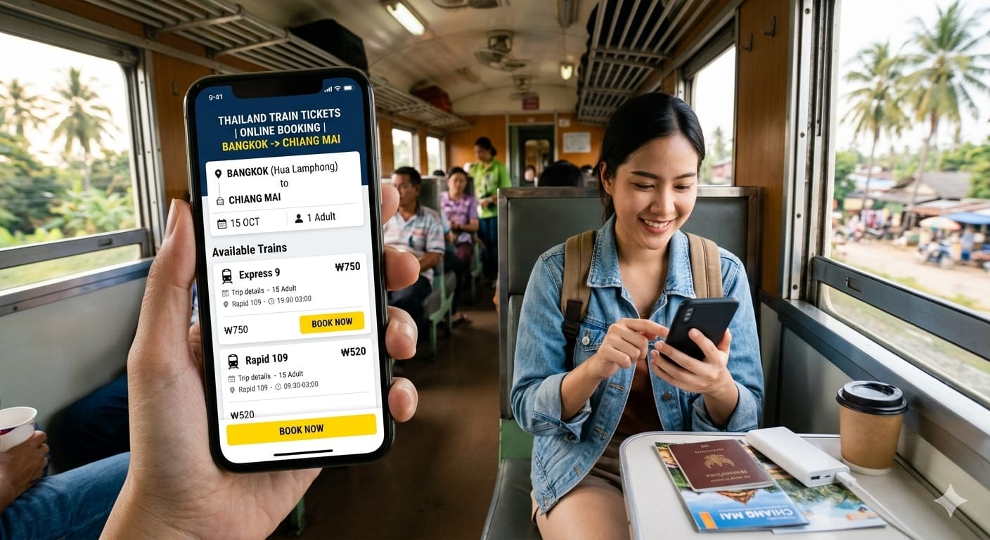 Thailand Train Tickets Online: How to Book Bangkok to Chiang Mai and Other Routesall to Action Headline