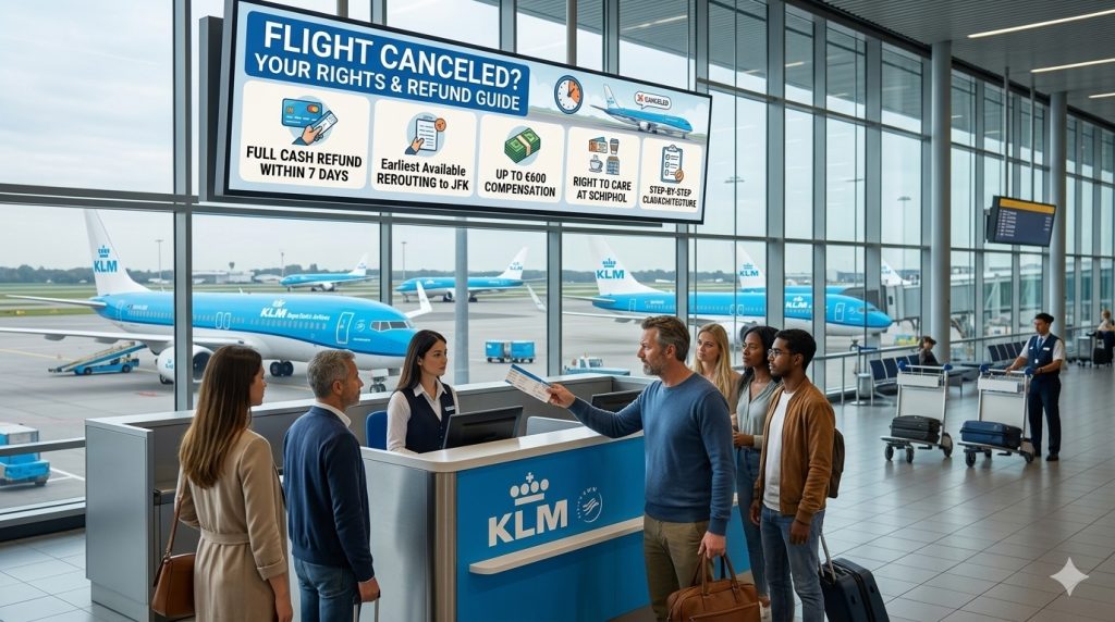KLM Flight Canceled Refund