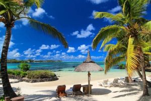 Beautiful beach in Bali, one of the best tropical destinations to escape winter